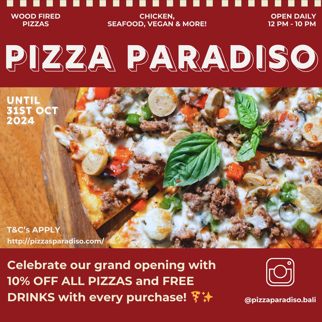 Pizza Paradiso Offers